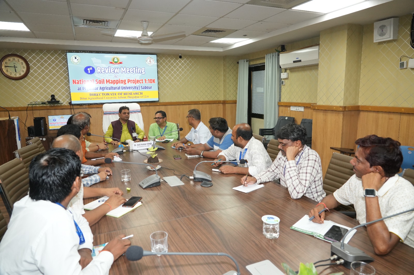 बीएयू, सबौर के नेतृत्व में बिहार के सभी 38 जिलों की होगी उच्च-स्तरीय मृदा मैपिंग राष्ट्रीय परियोजना की पहली
