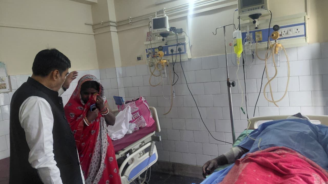 कृषि मंत्री रामकृपाल यादव ने रद्द किया कार्यक्रम, पूसा विश्वविद्यालय विस्फोट के घायलों को देखने अस्पताल पहुंचे