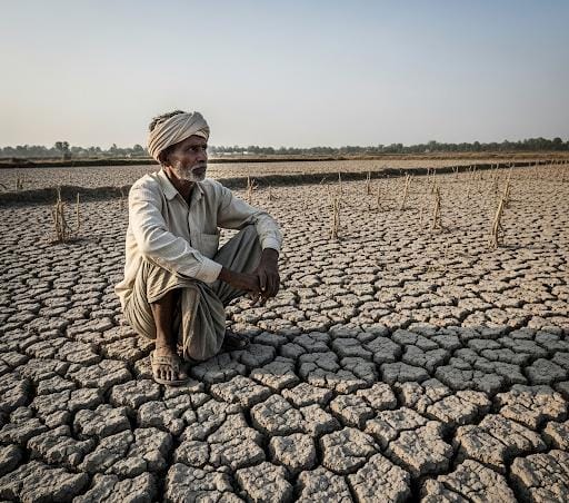किसान और जलवायु संकट: अन्नदाता की जिंदगी अब आँकड़ों से नहीं आँसूओं से लिखी जा रही है