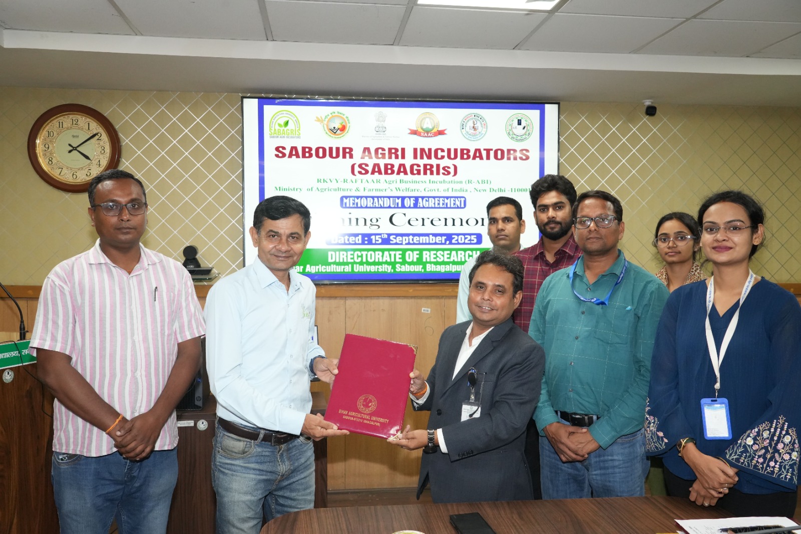 सबौर एग्री इन्क्यूबेटर्स: 10 कृषि-स्टार्टअप्स को ₹1.18 करोड़ का वित्तीय अनुदान स्वीकृत, ₹69 लाख की पहली किस्त जारी