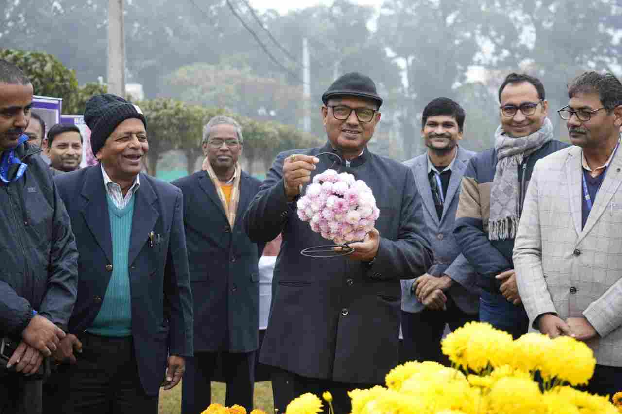बिहार को फूल उत्पादन में आत्मनिर्भर बनाएगा पूसा विश्वविद्यालय, गुलदाउदी की 100 से अधिक प्रजातियों का प्रदर्शन