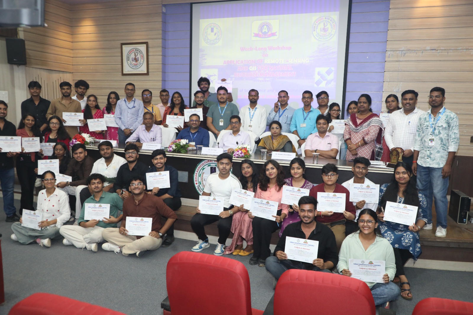 बीएयू सबौर में रिमोट सेंसिंग एवं जीआईएस पर सफल कार्यशाला: प्राकृतिक संसाधन प्रबंधन में नई तकनीकों का प्रशिक्षण